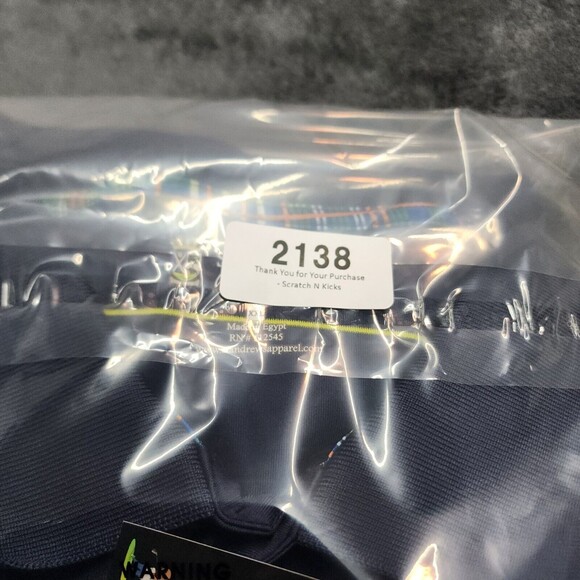 St. Andrews of Scotland Polo Shirt Men's Blue Striped Golf Size 2XL - Picture 10 of 10